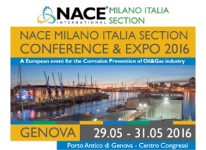 NACE Milano - Conference & Expo 2016 - Genoa, May 29-31 2016, Booth 2