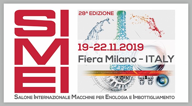 SIMEI 2019 - Milan, 19-22 November 2019 Pav. 11 - Stand K26